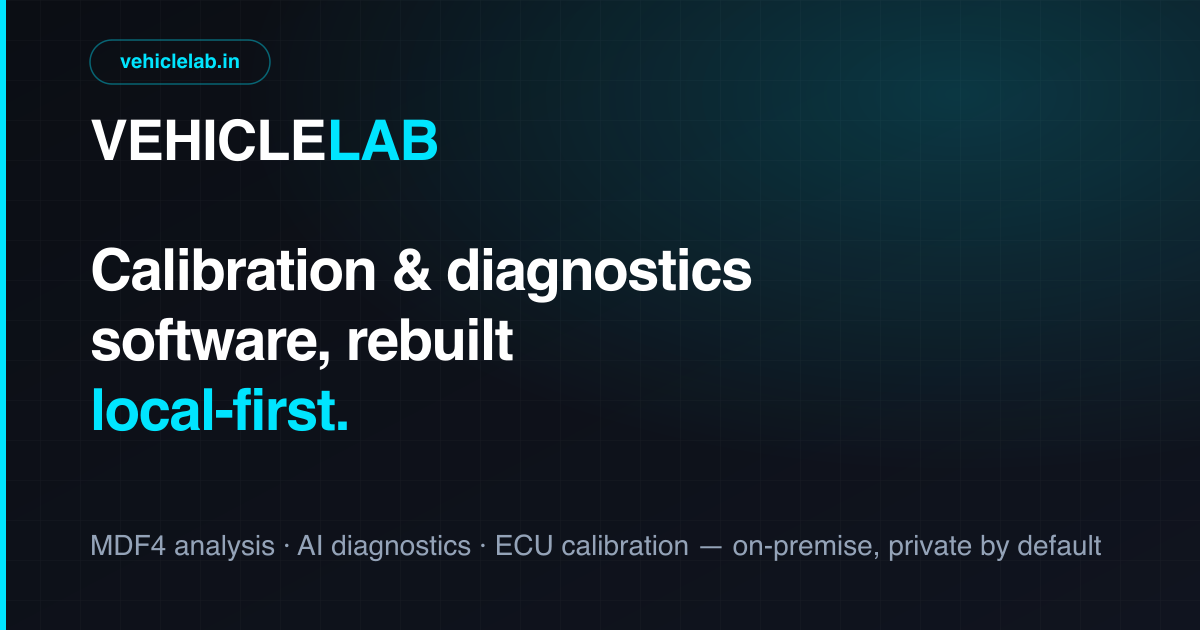 Visible Auto Lab Vehicle Lab | Automotive Engineering Software for OEMs